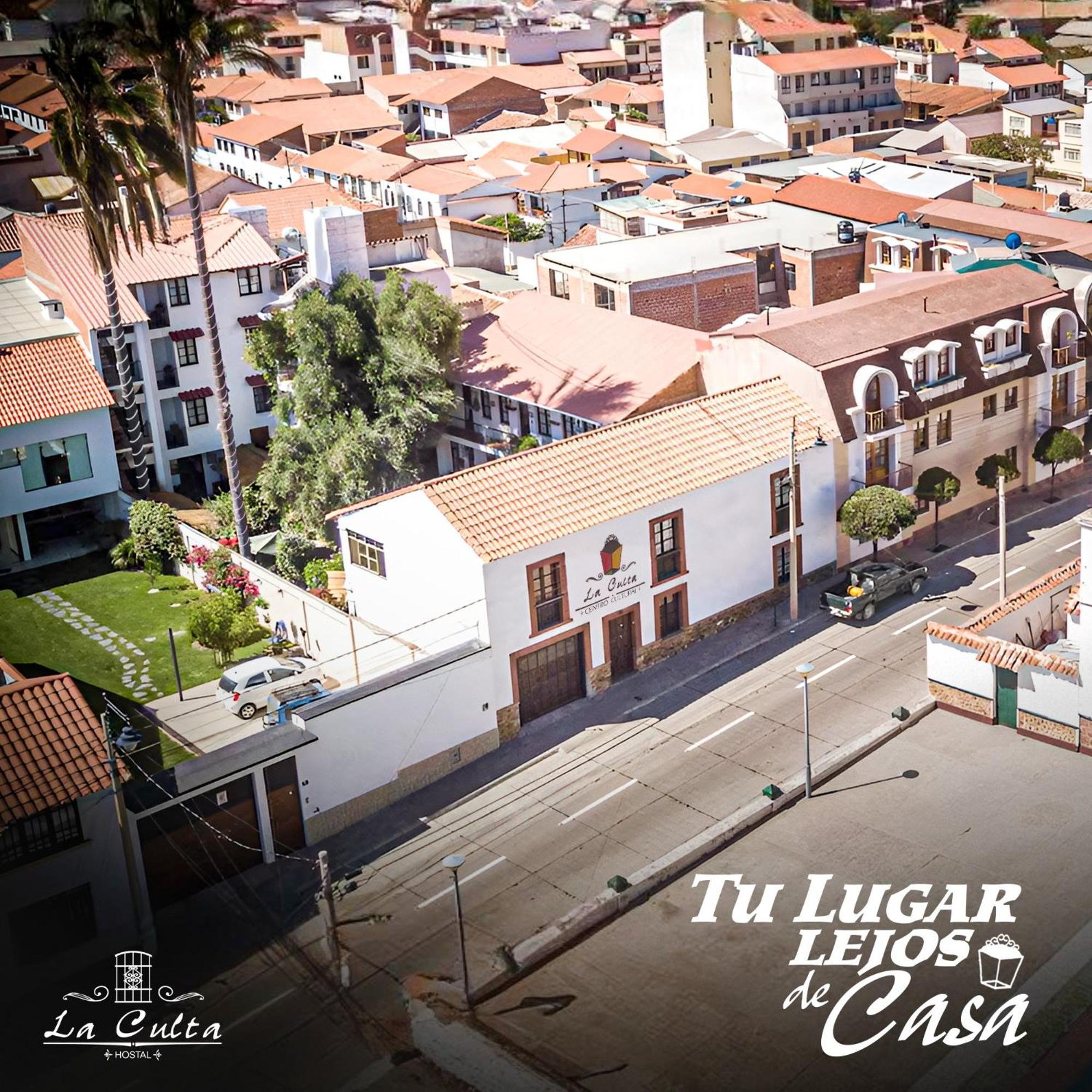 סוקרה La Culta Hostal & Casa Cultural מראה חיצוני תמונה